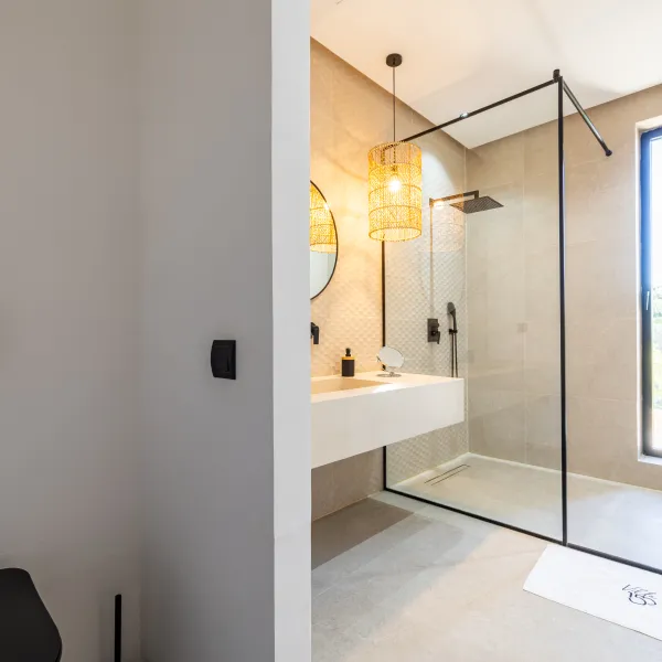 Villa150 Location Villa Lumiere Toilette Douche Villa Villa150